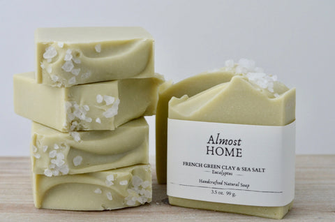 French Pink Clay & Shea Butter Soap Bar